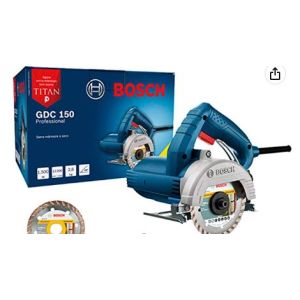 Serra Mármore Bosch GDC 150 1500W 4.3/8" 220V Corte Pedras e Cerâmicas