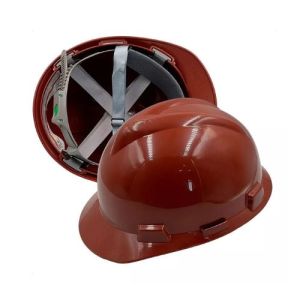 Capacete de Proteção Marrom com Aba Frontal CA 498 EPI