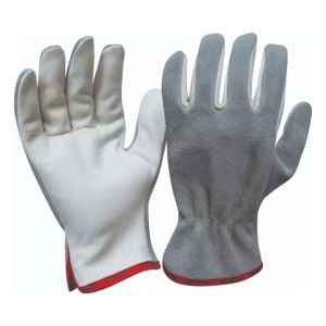 Luva de Segurança Vaqueta Mista Petroleira CA 42093 Punho 7cm - Couro