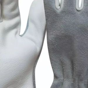 Luva de Segurança Vaqueta Mista Petroleira CA 42093 Punho 7cm - Couro