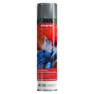 Tinta Spray Alta Temperatura Etaniz Alumínio 400ML