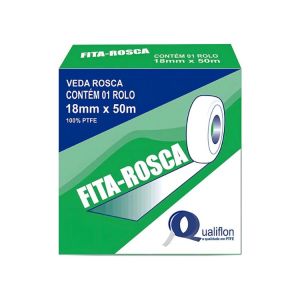 Fita Veda Rosca QUALIFLON 18mmx25m
