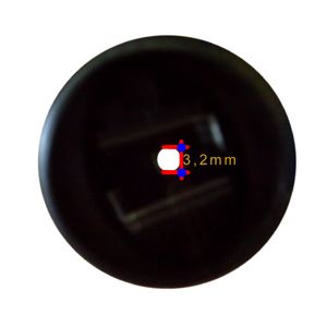 Esguicho Plástico Conelub 3,2mm com Palheta Inox para Lavadora, Rosca 1/2"
