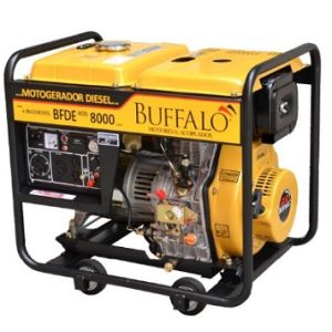 Gerador à Diesel Buffalo BFDE 6,5kVA 13CV Monofásico Partida Elétrica 12,5L

 - Potente e Econômico