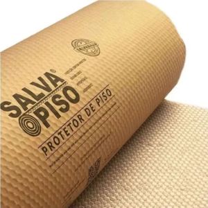 Salva-Piso Kraft com Plástico Bolha Fundido 1,0X25M