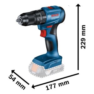 Kit Parafusadeira/Furadeira de Impacto GSB185LI + Chave de Impacto Bosch 18V GDR 18V-200