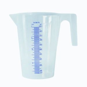 Jarra Calibradora para Óleo 2L Transparente com Escala em Relevo