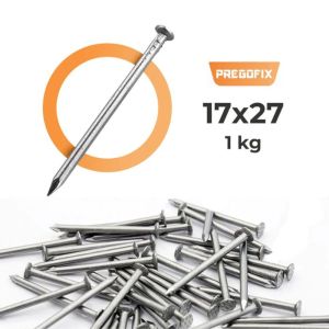 Prego Com Cabeça 17x27 1kg Aço