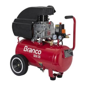 Compressor de Ar Elétrico Branco 02CV 25L BCA-25 127v 8.2P