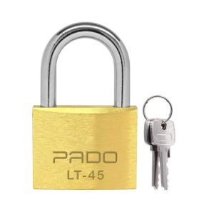 Cadeado LT 45MM Latão Maciço com Segredos Iguais - 2 Chaves
