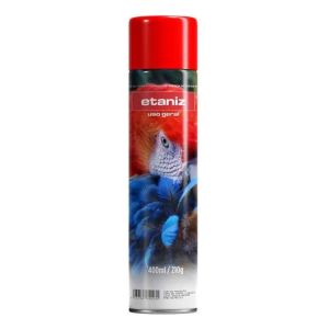 Tinta Spray Vermelha Etaniz Uso Geral 400ML
