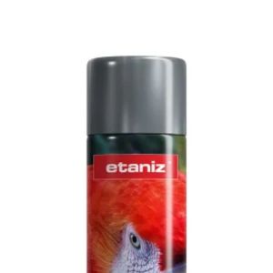 Tinta Spray Alta Temperatura Etaniz Alumínio 400ML