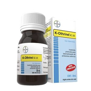 Inseticida K-Othrine 30ml Piretróide para Controle de Insetos e Pragas - 03 Meses de Proteção