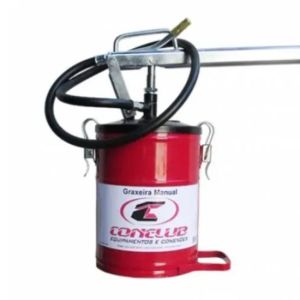 Bomba Manual CONELUB para Graxa, 4kg, Pressão 5.000 PSI, Mangueira 1m