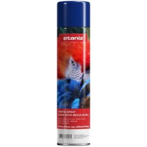 Tinta Spray Azul Escuro ETANIZ Uso Geral 400ml