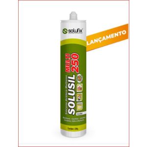 Cola de Silicone Acético Solusil Incolor 230g Multiuso
