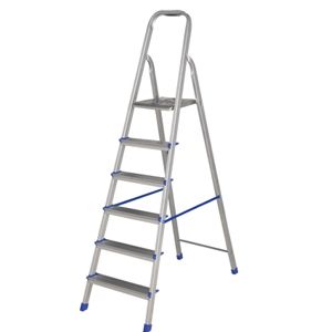 Escada de Alumínio Mor 6 Degraus