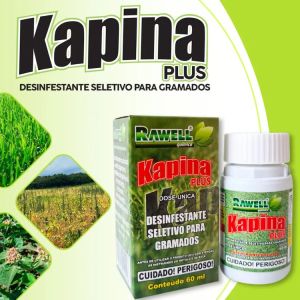 Herbicida Kapina Plus  60ML - Desinfetante para Gramados