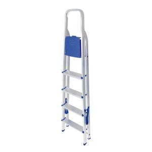 Escada de Alumínio com 5 degraus 5103 Mor- Dobrável