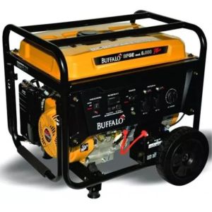 Gerador Gasolina Buffalo 8KVA Monofásico 15CV Partida Elétrica BFGE8000