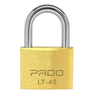 Cadeado LT 45MM Latão Maciço com Segredos Iguais - 2 Chaves