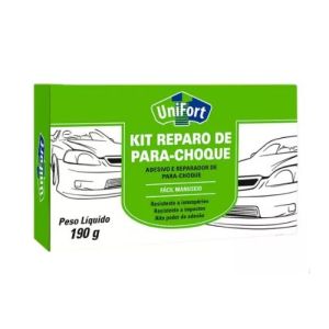Reparador Para-choque 190g Resina Endurecedor Manta Fibra