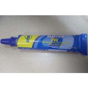 Cola Adesiva PVC Siloc 17g Transparente - Funciona em Água Fria