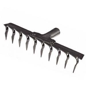 Ancinho Estampado Tramontina 14 Dentes 2mm Sem Cabo para Jardinagem