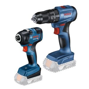 Kit Parafusadeira/Furadeira de Impacto GSB185LI + Chave de Impacto Bosch 18V GDR 18V-200